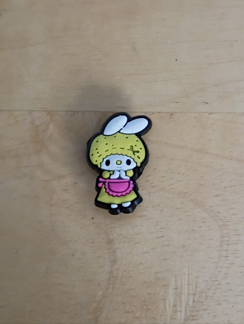 10 for $10 Jibbitz Croc Charms - Sanrio My Melody Yellow Dress & Bonnet 2 - New